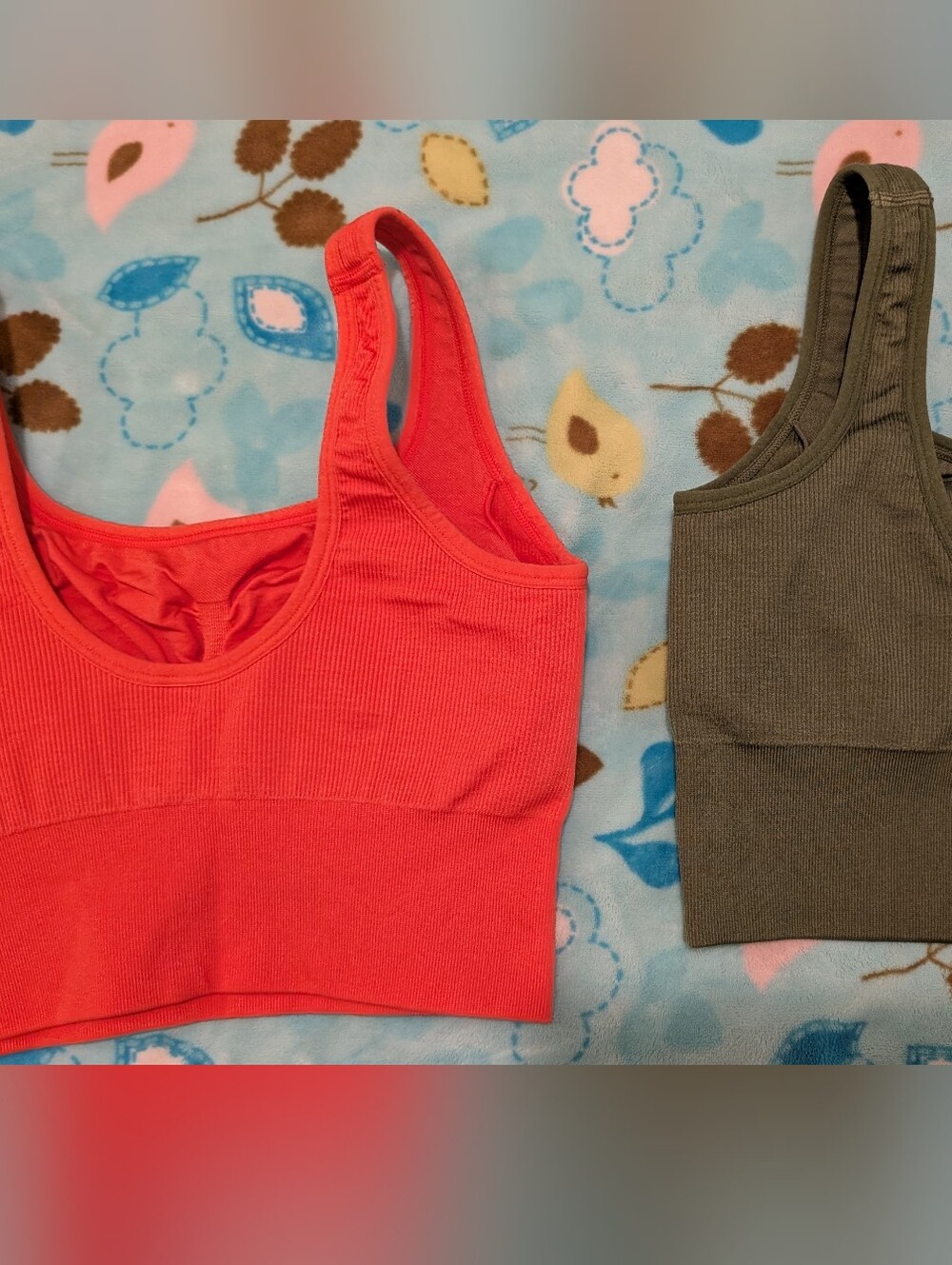 JCrew Ribbed Exercise Tops - Picture 2 of 7